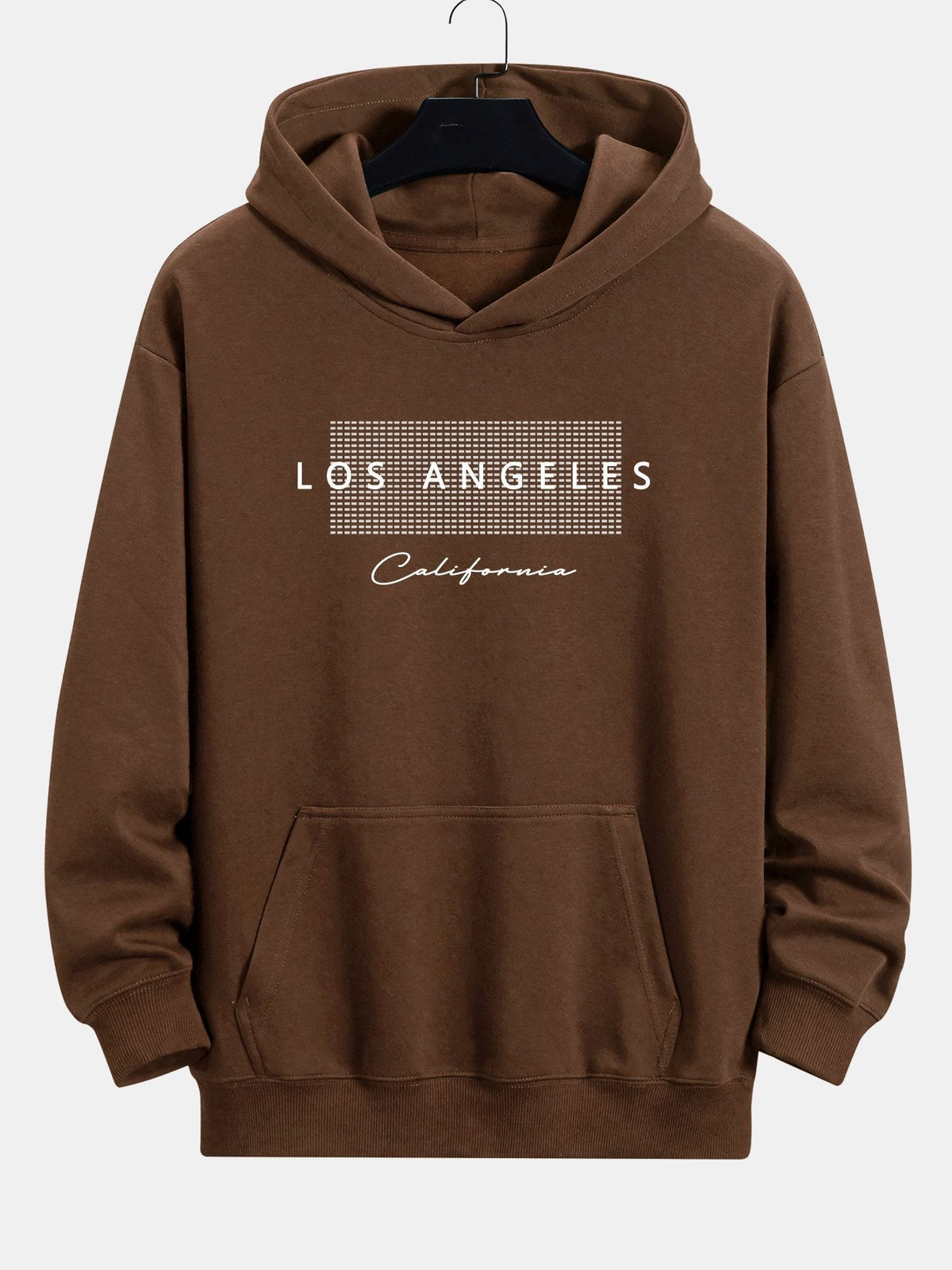 Marcello Vane Los Angeles Checkered Hoodie