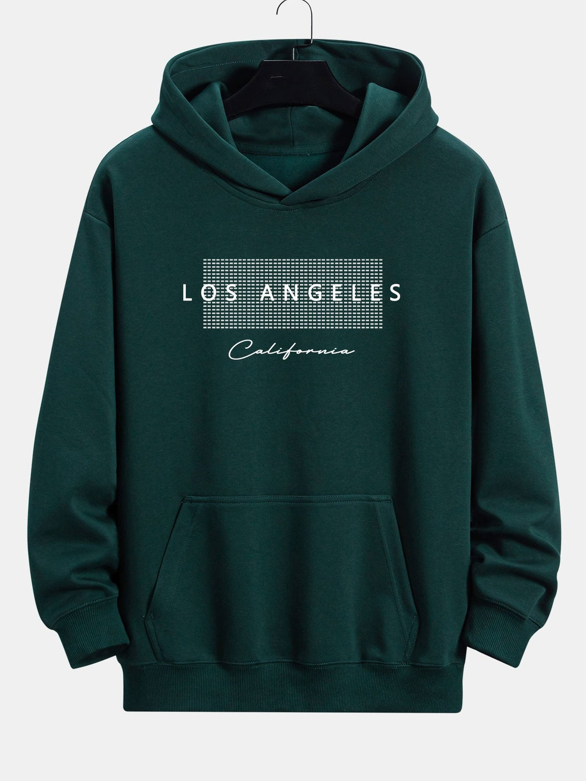Marcello Vane Los Angeles Checkered Hoodie