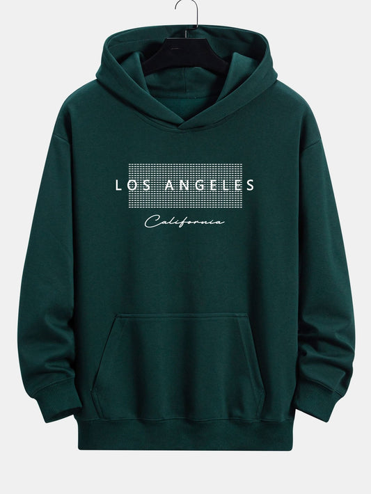 Marcello Vane Los Angeles Checkered Hoodie