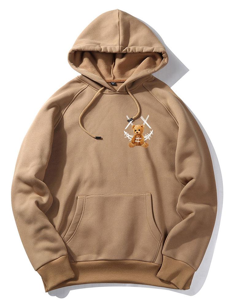 Marcello Vane Smiley Bear Hoodie
