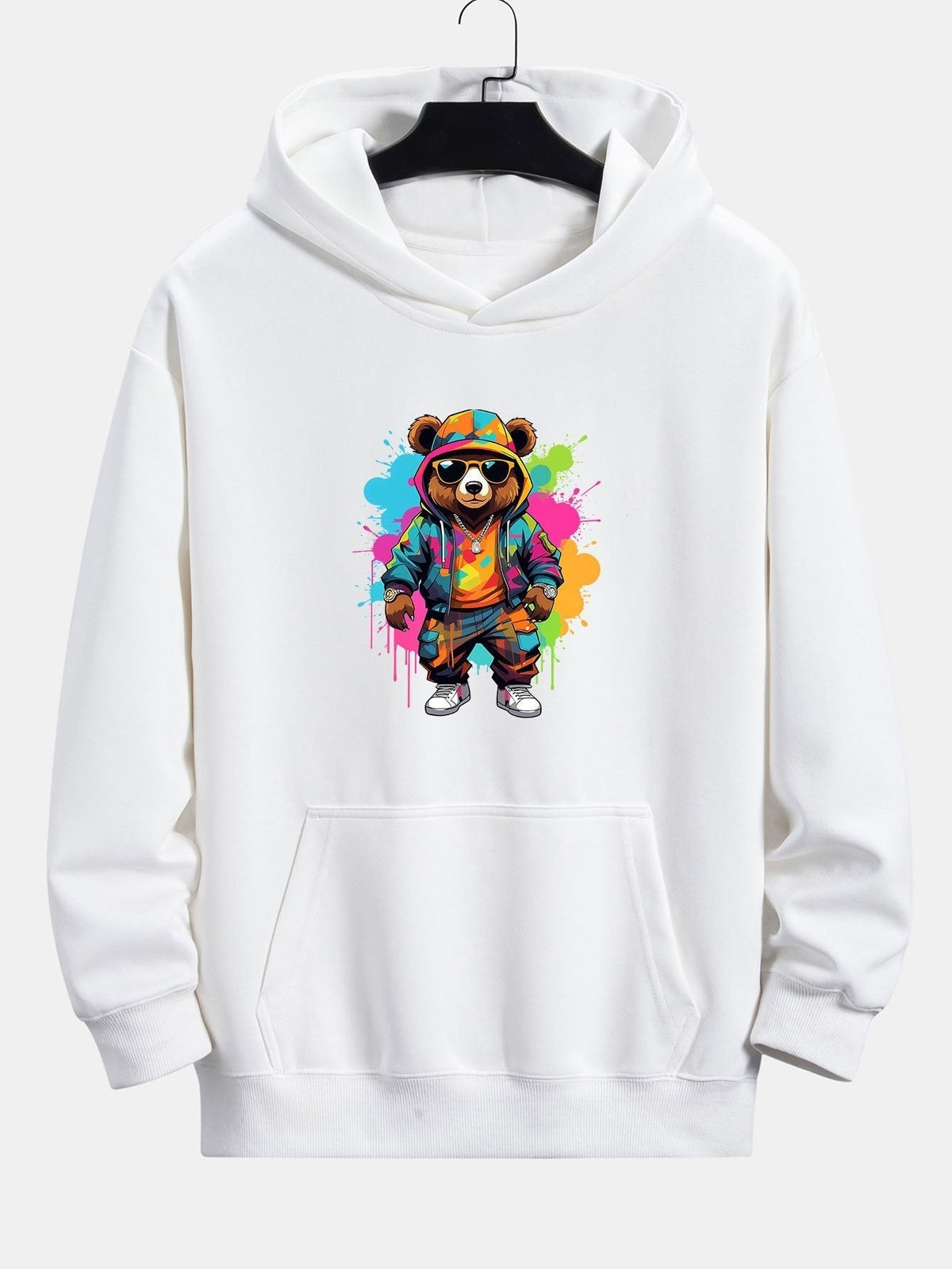 Marcello Vane Ink Bear Hoodie