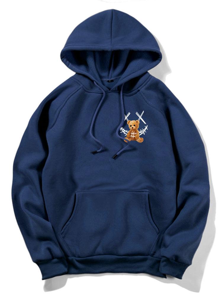 Marcello Vane Smiley Bear Hoodie