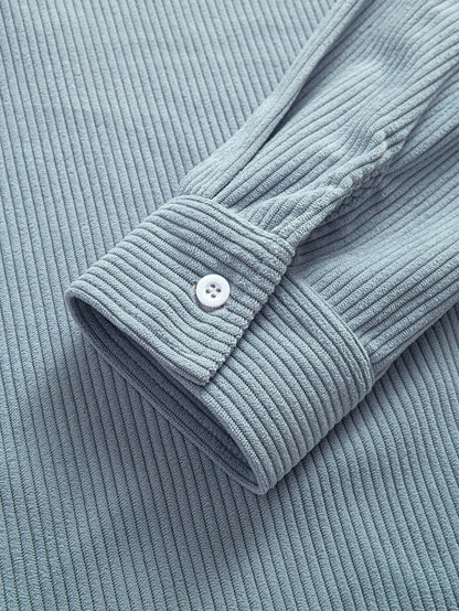 Marcello Vane Corduroy Patchwork Gömlek