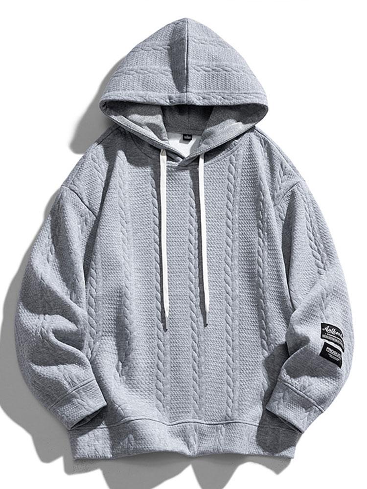 Marcello Vane Wheat Jacquard Hoodie
