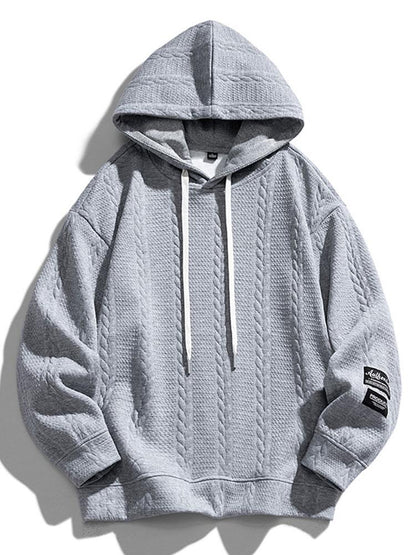 Marcello Vane Wheat Jacquard Hoodie