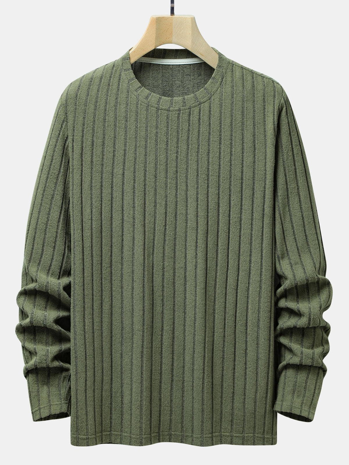 Marcello Vane Knit Ribbed Sweatshirt