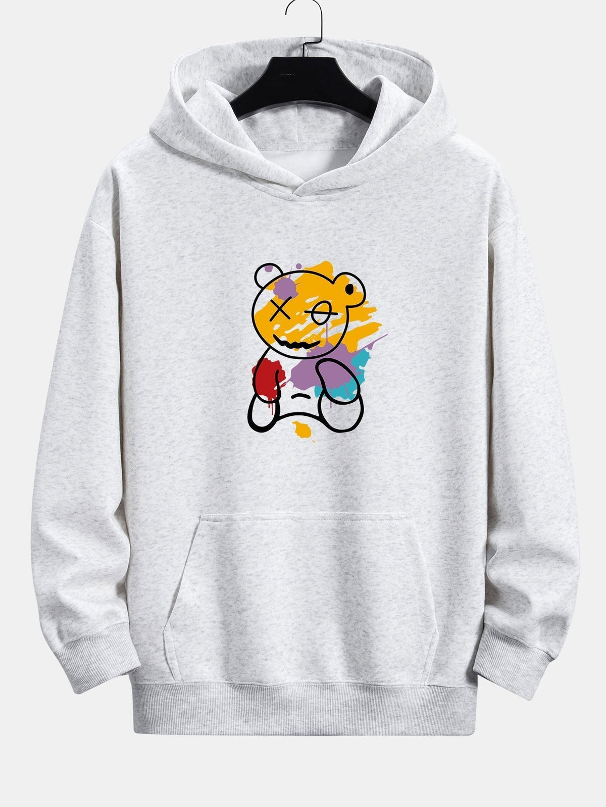 Marcello Vane Graffiti Bear Hoodie
