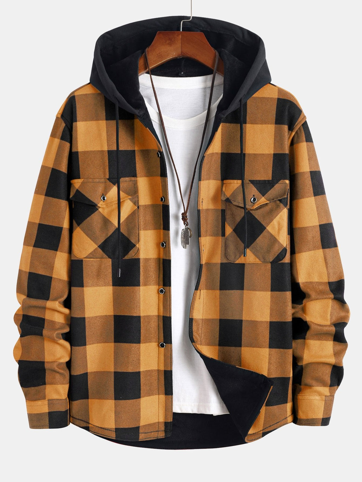 Marcello Vane Flannel Keten Gömlek Ceket