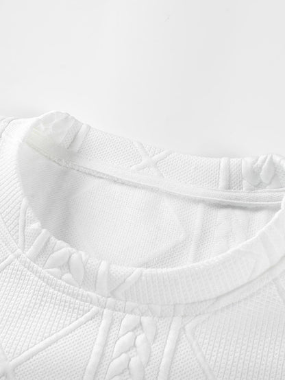 Marcello Vane Geometric Sweatshirt