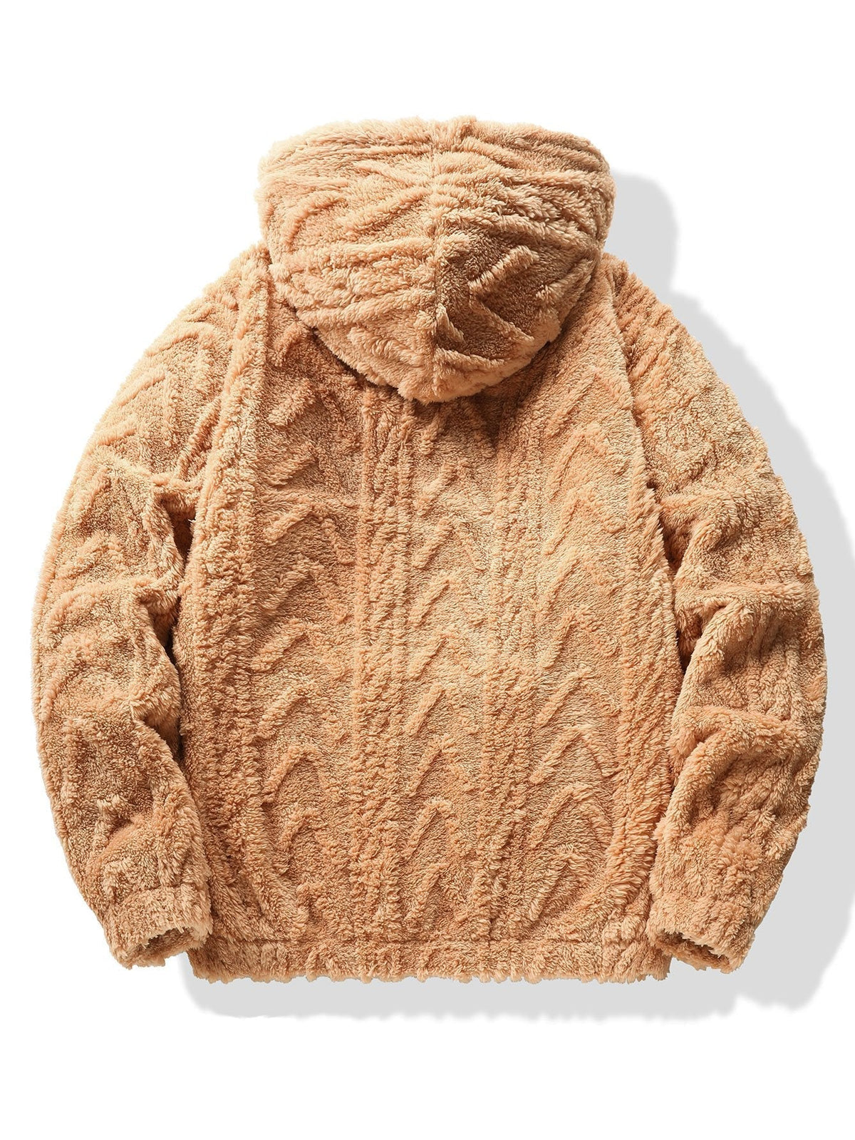 Marcello Vane Geometric Jacquard Hoodie