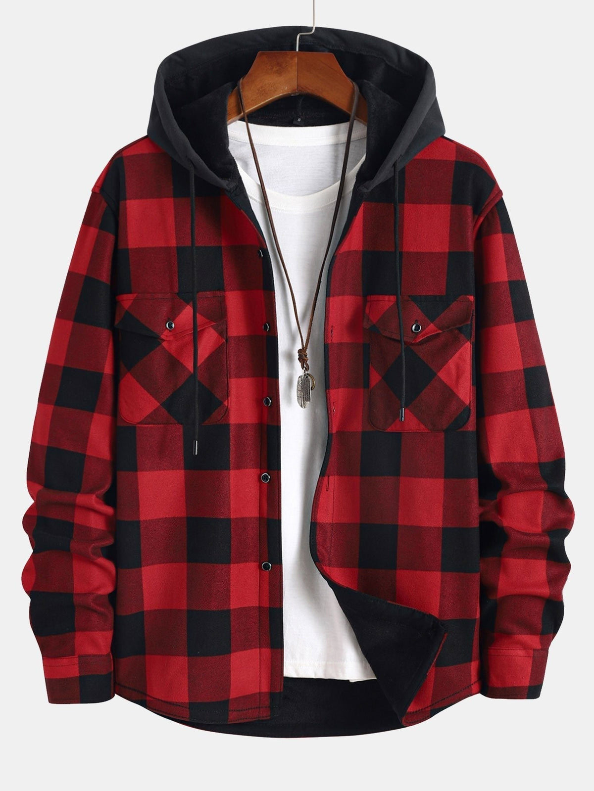 Marcello Vane Flannel Keten Gömlek Ceket