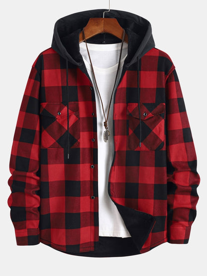 Marcello Vane Flannel Keten Gömlek Ceket