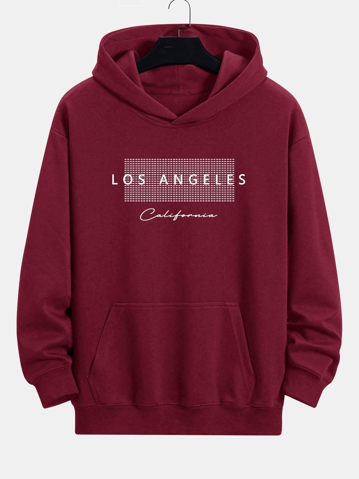 Marcello Vane Los Angeles Checkered Hoodie