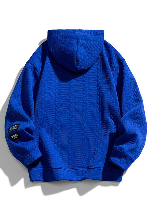 Marcello Vane Wheat Jacquard Hoodie