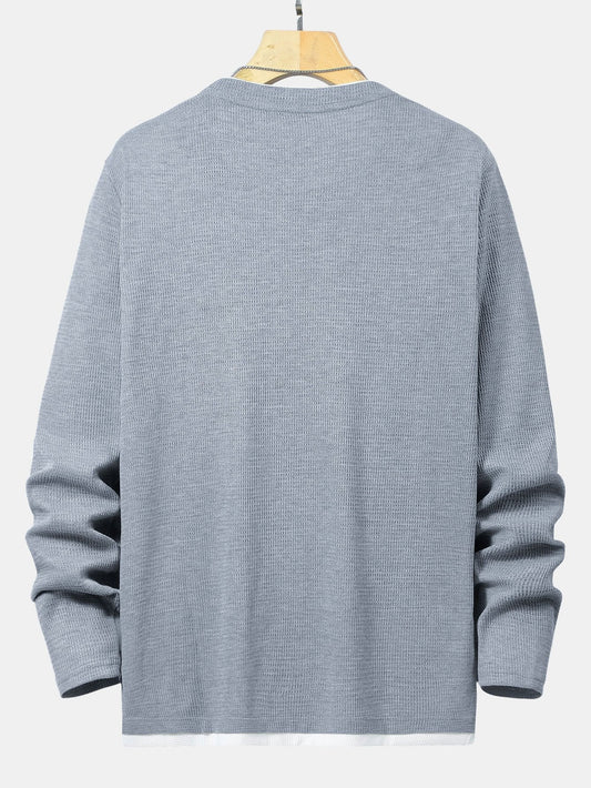 Marcello Vane Waffle Sweatshirt