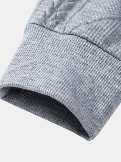 Marcello Vane Fit Geometric Sweatshirt