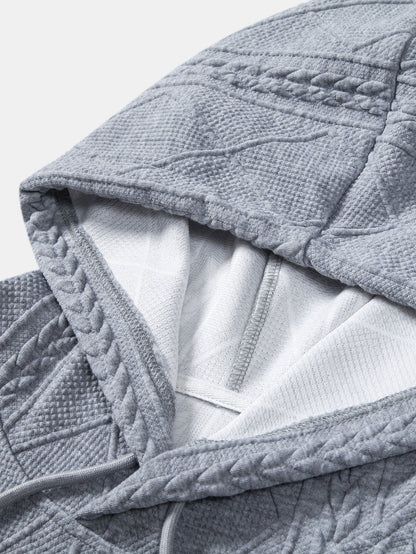 Marcello Vane Geometric Hoodie