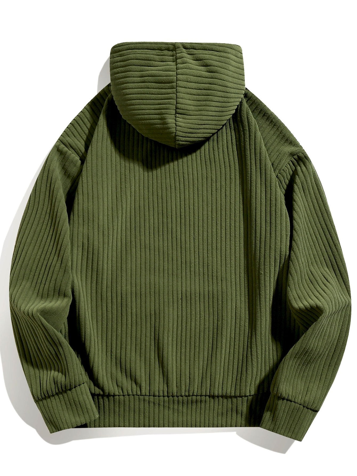 Marcello Vane Relax Fit Corduroy Hoodie
