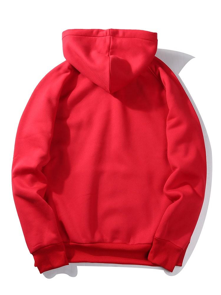 Marcello Vane Christmas Bear Print Hoodie