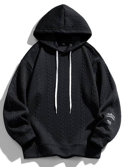 Marcello Vane Wheat Jacquard Hoodie