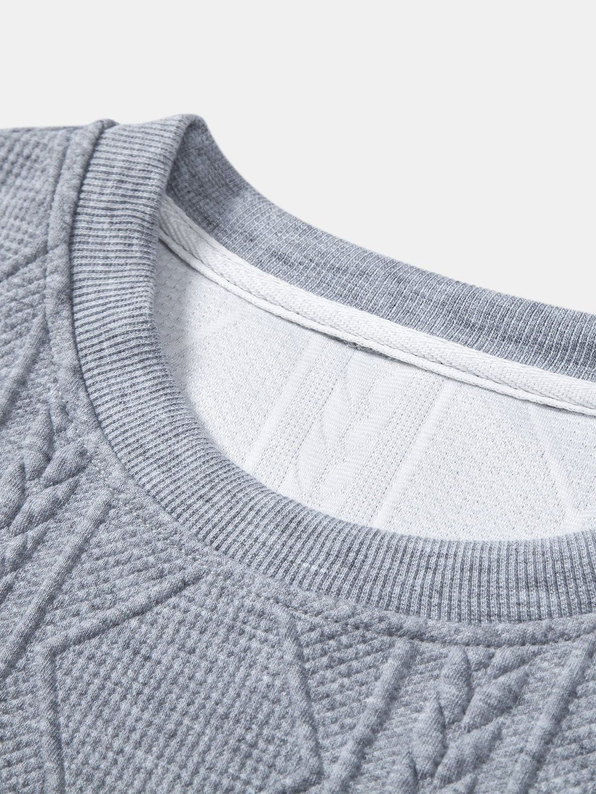 Marcello Vane Fit Geometric Sweatshirt