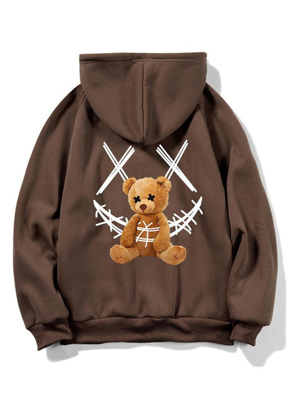 Marcello Vane Smiley Bear Hoodie