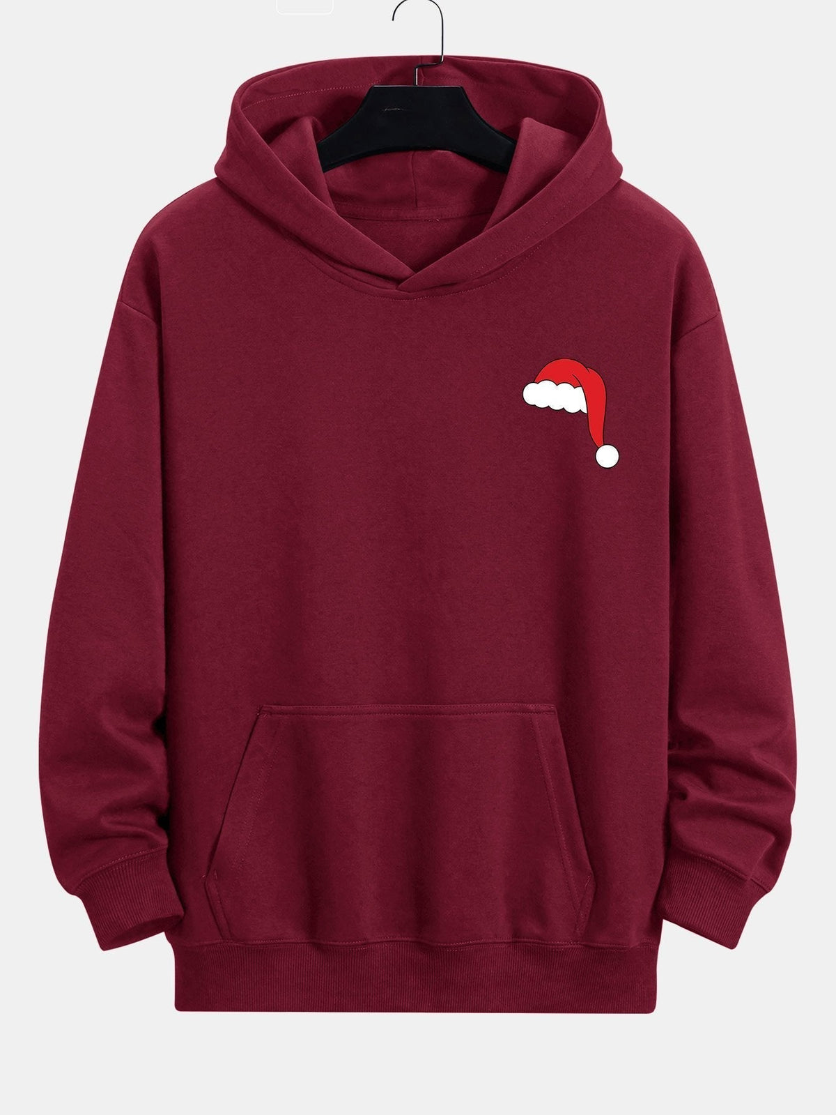 Marcello Vane Santa Hat Staring Hoodie