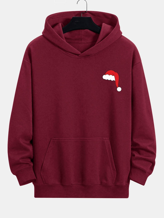 Marcello Vane Santa Hat Staring Hoodie