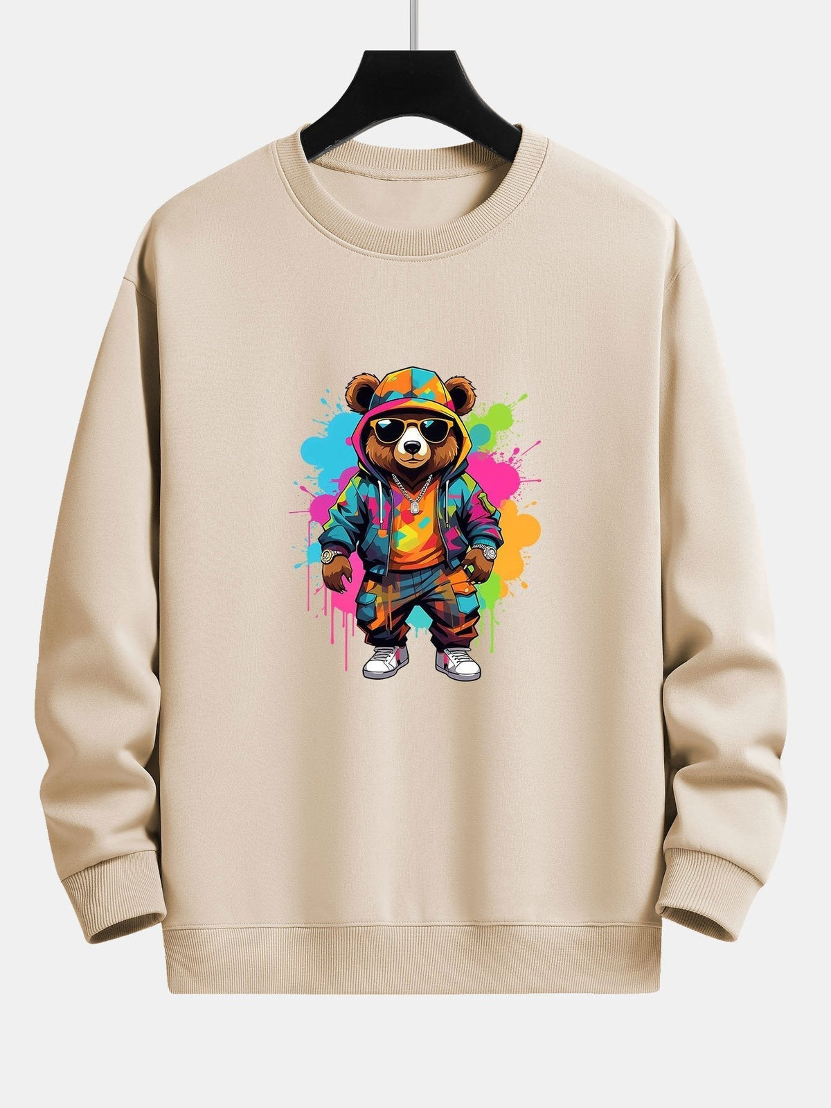 Marcello Vane Splash Bear Sweatshirt
