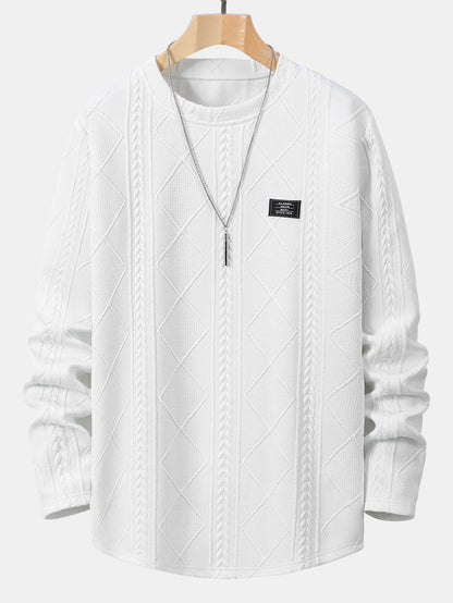 Marcello Vane Geometric Sweatshirt