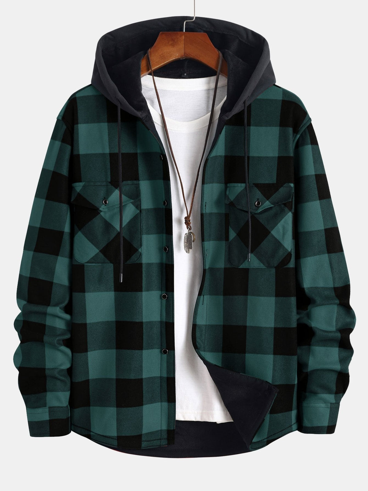 Marcello Vane Flannel Keten Gömlek Ceket