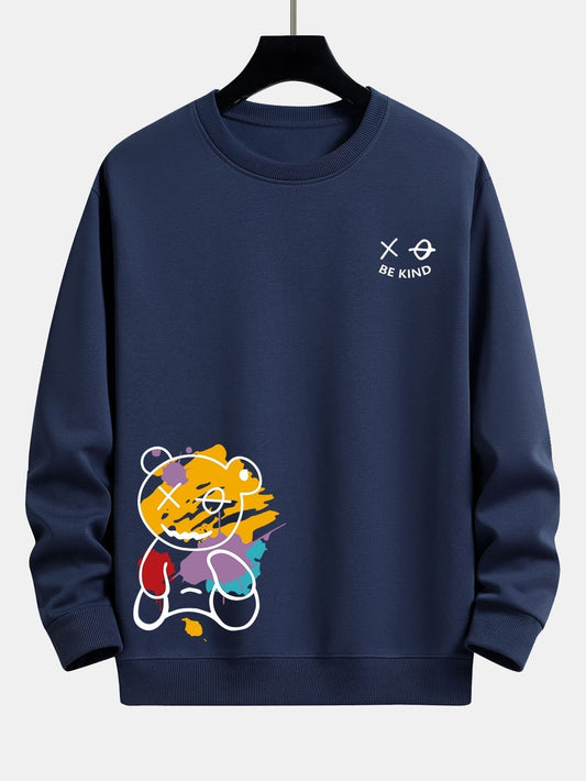 Marcello Vane Graffiti Bear Sweatshirt