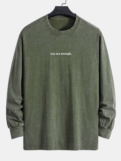 Marcello Vane Slogan Print Sweatshirt