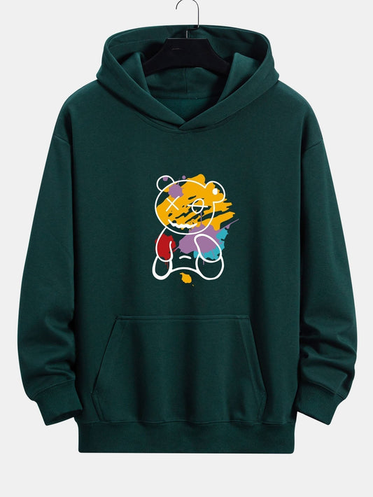 Marcello Vane Graffiti Bear Hoodie