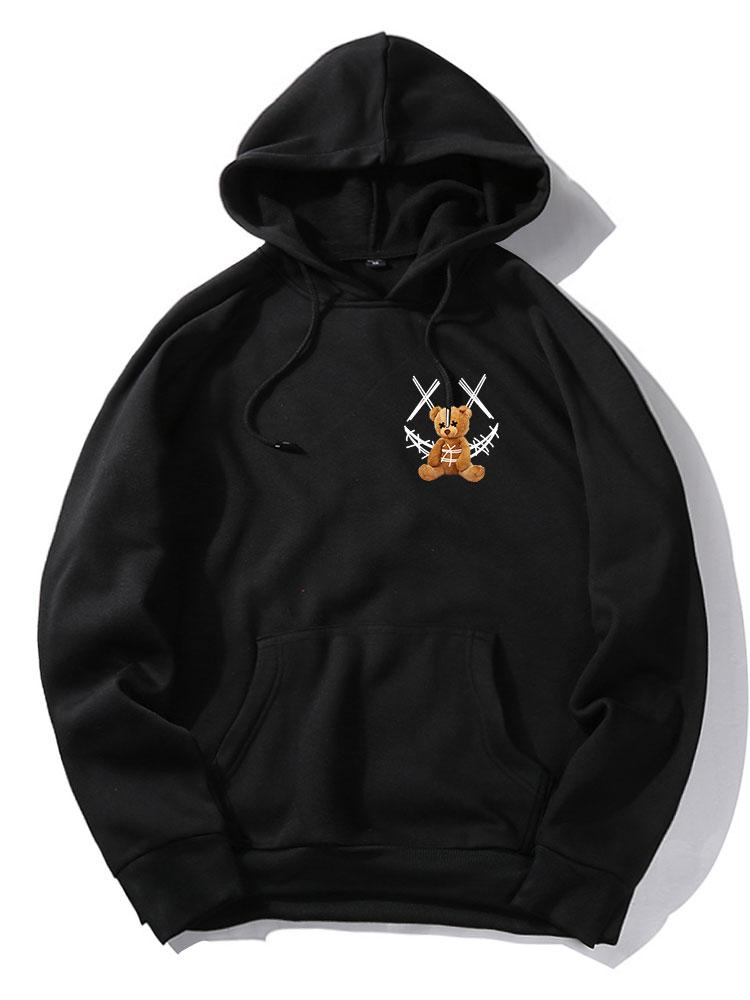 Marcello Vane Smiley Bear Hoodie