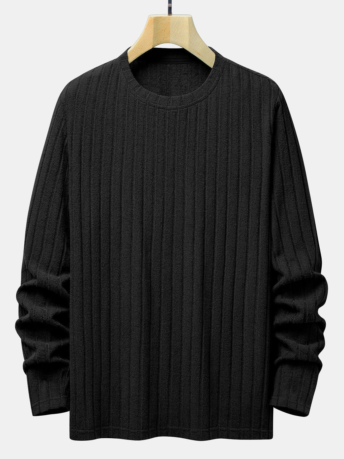 Marcello Vane Knit Ribbed Sweatshirt