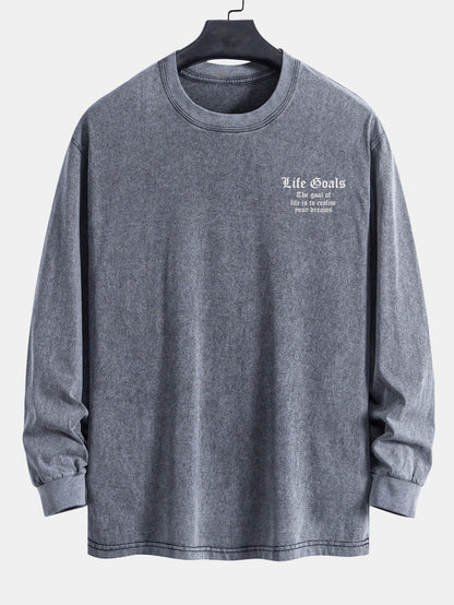 Marcello Vane Slogan Sweatshirt