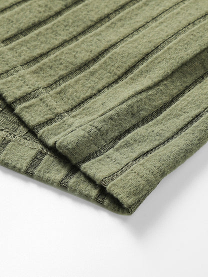 Marcello Vane Knit Ribbed Sweatshirt