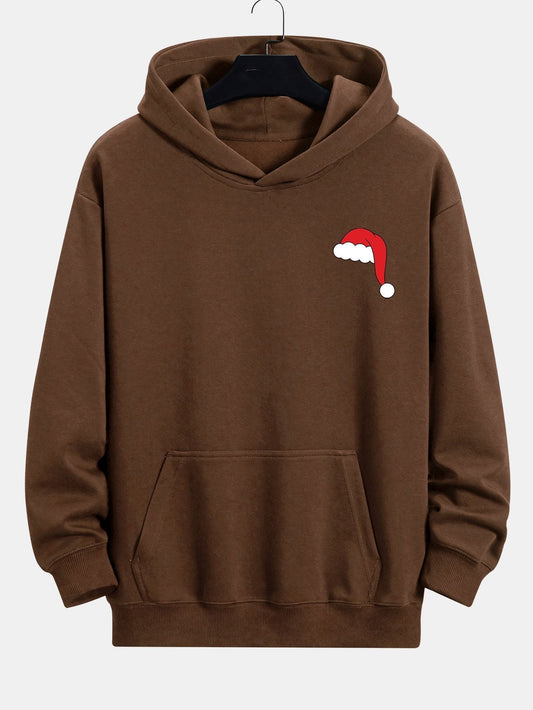 Marcello Vane Santa Hat Staring Hoodie