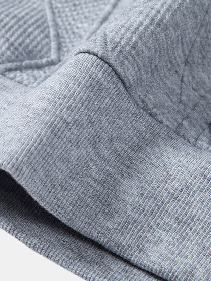 Marcello Vane Fit Geometric Sweatshirt