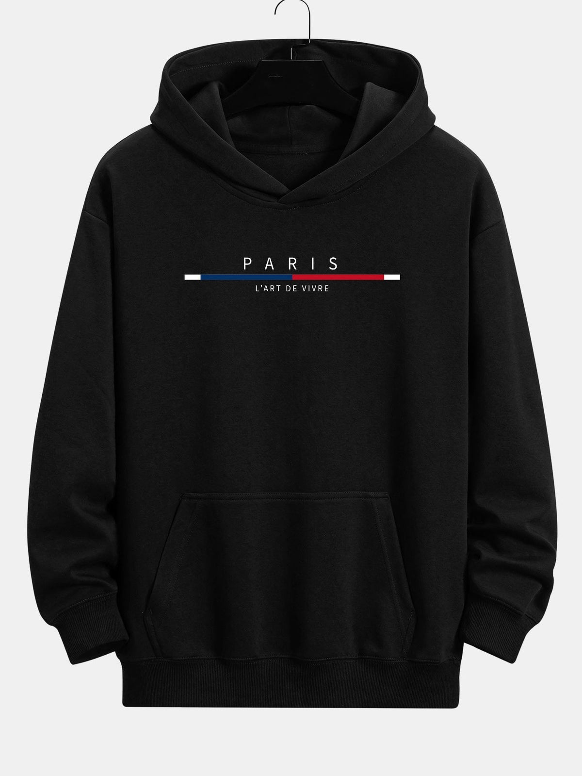 Marcello Vane Paris Stripe Hoodie