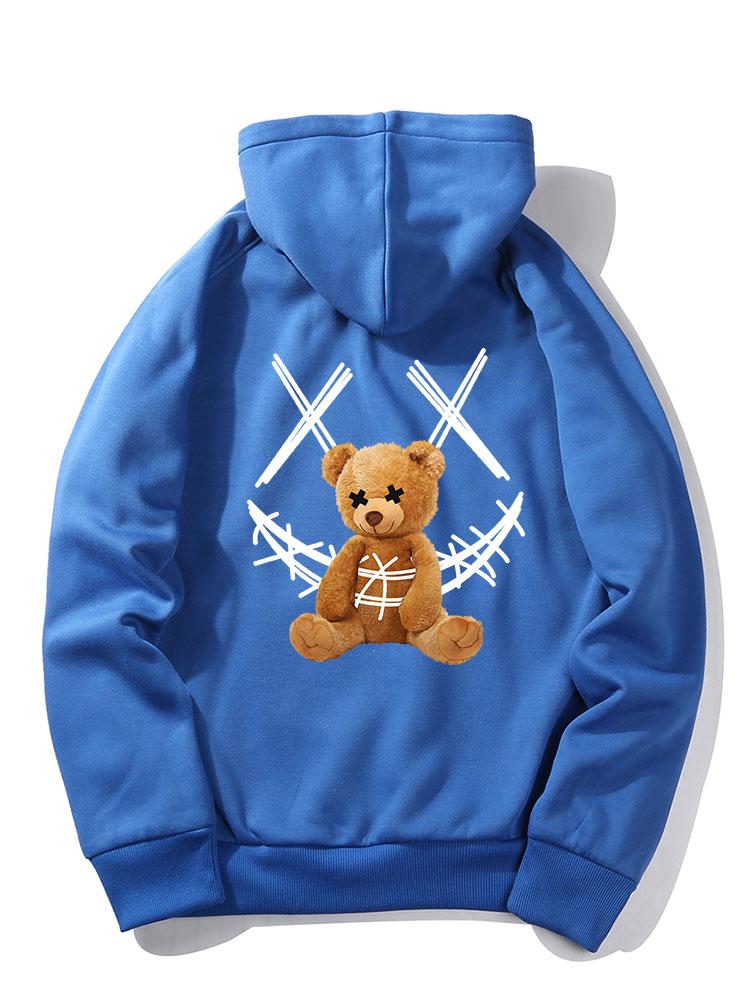 Marcello Vane Smiley Bear Hoodie