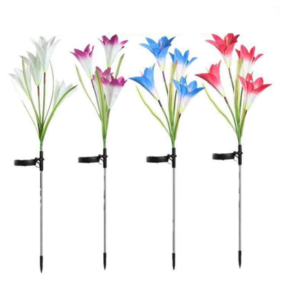 Artificial Lilies LED Garden Lights