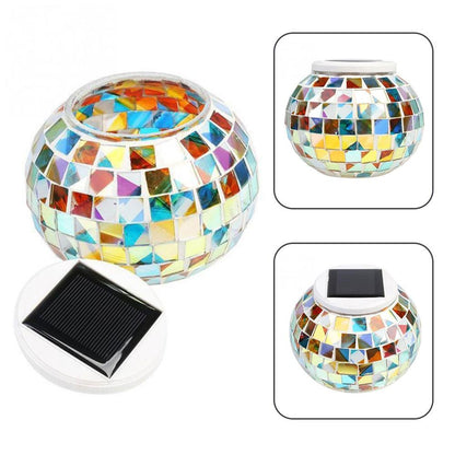 Mosaic LED Garden Light