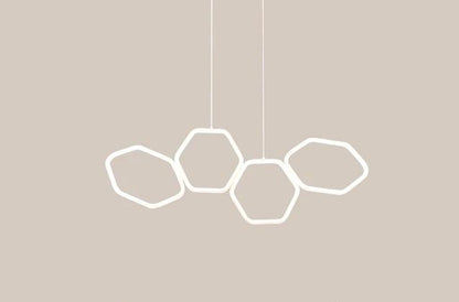 Jocasta - Art Deco LED Geometric Chandelier