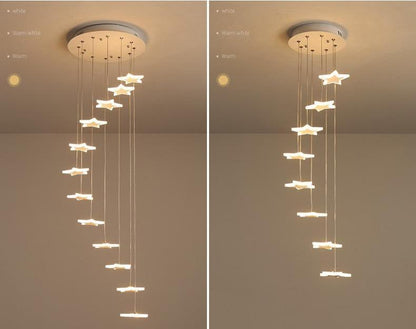 Starlight - Hanging Star Chandelier