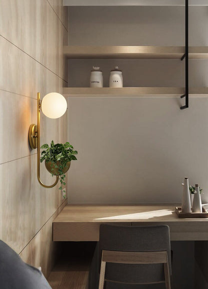 Hiram - Modern Nordic Planter Lamp