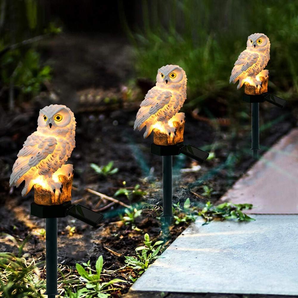Owl LED Garden Light