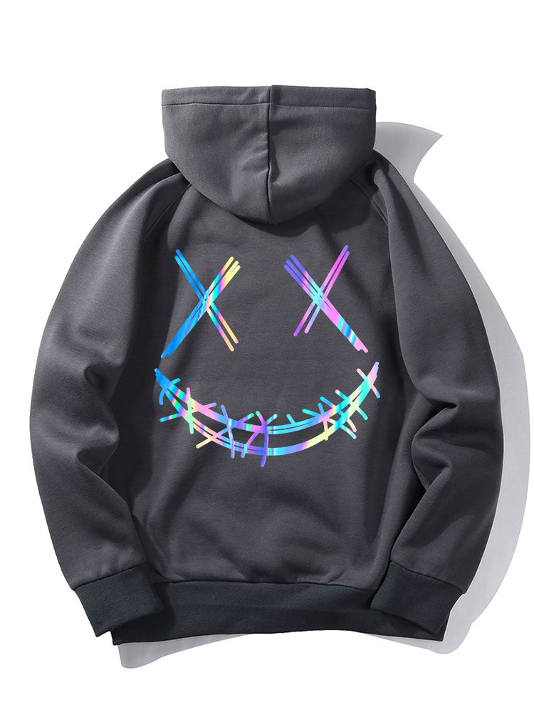 Marcello Vane Gradient Smiley Hoodie