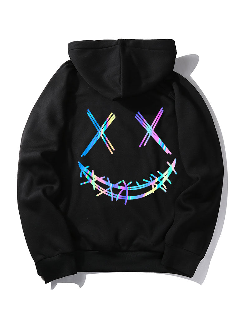 Marcello Vane Gradient Smiley Hoodie